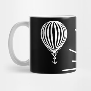 Floating with balloon modest Mug